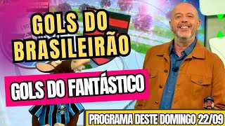 "GOLS DO BRASILEIRÃO: Gols do FANTASTICO 22/09"