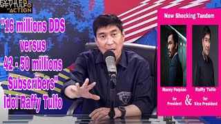 Idol Raffy Tulfo tatakbo nga bang Bise Presidente ni Senator Manny Pacquiao? Bakit galit siya sa DDS