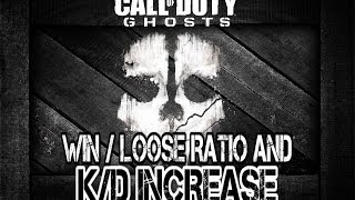 Call of duty Ghost - Easy k/d and W/L ratio increase | how to increase your k/d and w/l ratio