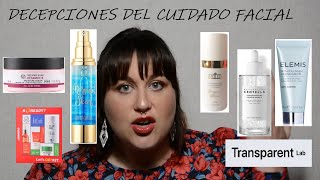 DECEPCIONES DE CUIDADO FACIAL