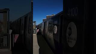 R211A A train arriving at Beach 36th Street