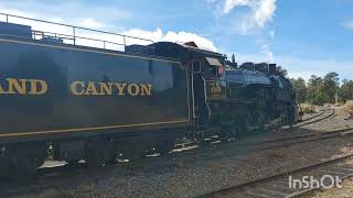 Steam Locomotive 4960 at Grand Canyon Village.