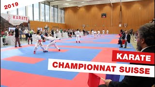 Championnat Suisse de Karaté 2019