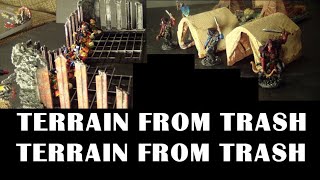 Warhammer Terrain From Trash (Again)