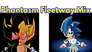 Friday Night Funkin' VS Phantasm Fleetway Mix / Sonic (FNF Mod/Hard/Gameplay +Cutscene)  (FC)