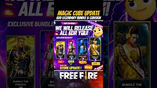 Magic Cube Update🤯🔥 Add Legendary Bundles & Gunskin #shorts #trending #freefire