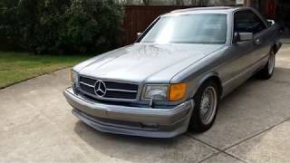 1988 Mercedes Benz 560SEC Walk Around