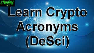 Learn Crypto Acronyms (DeSci)