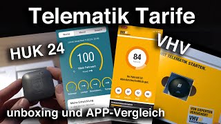 🛰️🚗Telematik Tarife KFZ-Versicherung | Box und App Vergleich HUK24 & VHV