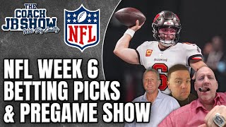 NFL Week 6 Betting Picks & Pregame Show