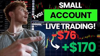 Live Day Trading Fair Value Gaps (FVG) With A Small Account ($SPY)! - 8/29/24