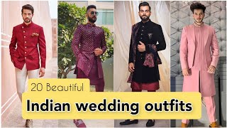 Indian wedding outfits for men. 2022