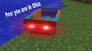 Minecraft, but one day in Ohio  be like in Minecraft PART 1 #youtubevideos #minecraft #ohio