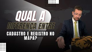 Qual a diferença entre cadastro e registro no MAPA? | Stone Okamont