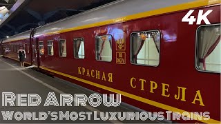 Red Arrow Train | Experiencing RUSSIAN LUXURY TRAIN | World's Most Luxurious Trains