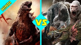 Godzilla Vs Rampage Monsters ( George, Lizzie & Ralph ) Explained In Hindi