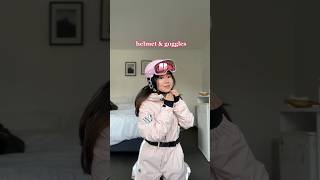 Mua cả set đồ trượt tuyết 12 triệu năm đi lần 🤪 | Jolin Sydney #skiwear #shorts