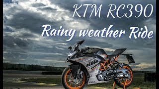 RAINY WEATHER IN DELHI || KTM RC390 || FULL VIDEO WILL BE OUT SOON