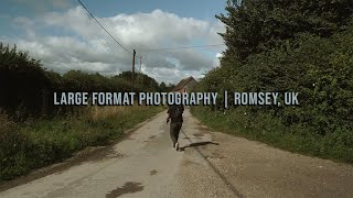 Shooting 4x5 Large Format Photography |  Old Barn in Romsey, UK