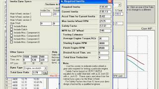 DataMite Software 3 - Inertia Engine Dyno setup (cont)