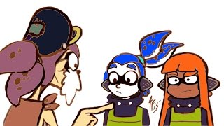 (ComicDub) Splatoon  - How they are called Orange and Blue