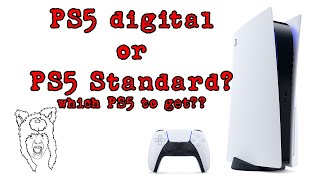 Sony Playstation 5, Digital or Standard