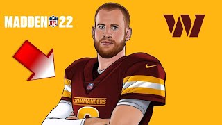 Carson Wentz TRADED to the Commanders!!  | Madden 22 Simulation