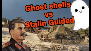 Ghost Shells vs Stalin Guided #WoT #worldoftanks