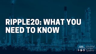 Ripple20: What you need to know