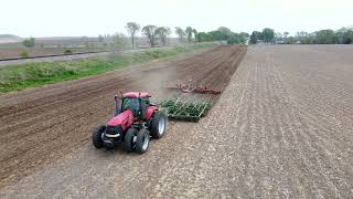 Case Tractor Tilling