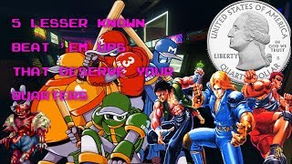 5 Lesser Known Arcade Beat 'Em Ups That Are Worth Your Precious Quarters