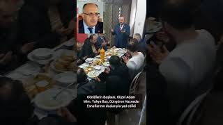 Gönüllerin Başkanı, Güzel Adam Mim. Yahya Baş, Güngören Haznedar Esnaflarının dualarıyla yad edildi