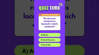 Quiz Time 🧠 || GK Question and Answer ❓ #shorts #quiz