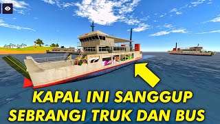 Kapal ini Ternyata Bisa Jelajahi Pulau Indonesia - IDBS Truck Simulator Update Terbaru