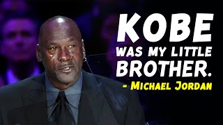 Michael Jordan pays tribute to Kobe Bryant at his memorial with a heartbreaking speech.