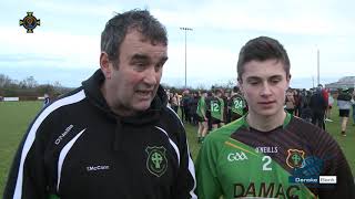 Danske Bank Rafferty Cup Final Replay 221218 Interviews