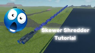 Skewer Shredder Tutorial (SUPER OP & EASY 😱🤩) Roblox Plane Crazy Tutorial