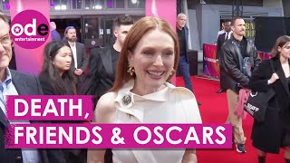 Julianne Moore Talks Oscar Competition with Tilda Swinton