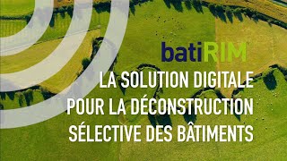 batiRIM® pour une déconstruction sélective des bâtiments - SUEZ France