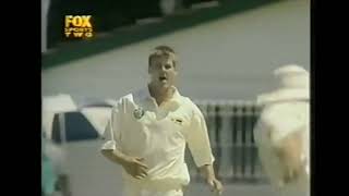 Bryan Strang Bowling 1999 2 wickets vs Australia #forgotten #Chevrons #Zimbabwe #cricket #highlights