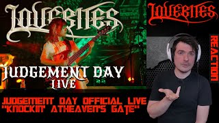 LOVEBITES / Judgement Day [Official Live Video taken from "Knockin' At Heaven's Gate"] REACTION