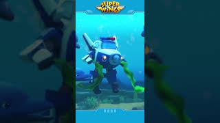 [SUPERWINGS #shorts] It's Deep Water Dance Time! | Super Wings #superwings #jett