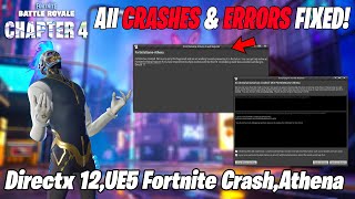 How to FIX Fortnite Crashes Chapter 4 Season 2 | Fortntie Crash Reporter | FortniteGame-Athena