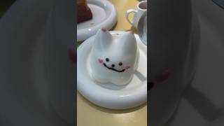 Cute cat pudding #shorts