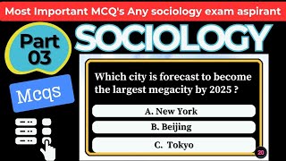 Master Sociology Concepts with These Tricky MCQs: Part 3