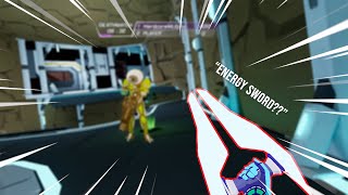 Using the HALO SWORD in Grapple Tournament