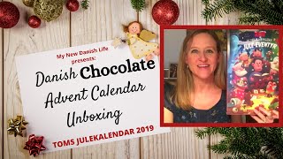 Danish (Chocolate) Advent Calendar 2019 / Toms Candy Julekalendar / 🇺🇸 in 🇩🇰