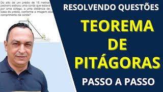 NÃO ERRE MAIS. SEM SEGREDOS. É ISSO QUE VC PRECISA SABER. TEOREMA DE PITÁGORAS. CONCURSO PÚBLICO.