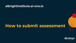 08  How to submit assessment