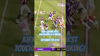 Kirk Cousins First And Last Touchdown With The Minnesota Vikings 🥺 #fypシ #shorts